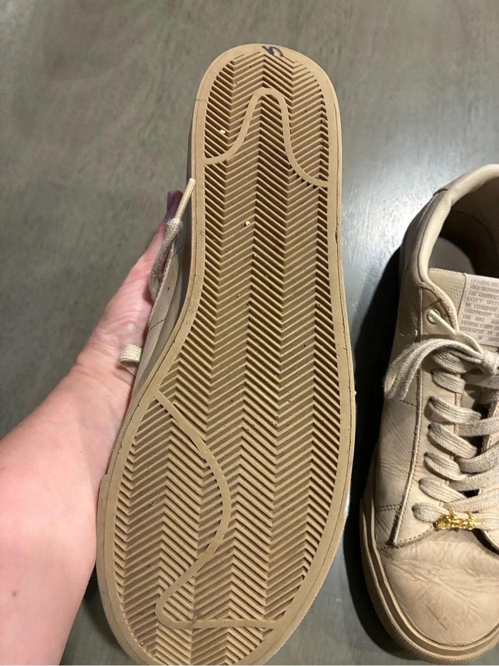 Nike SB mens Low-Top Sneakers in Light Beige